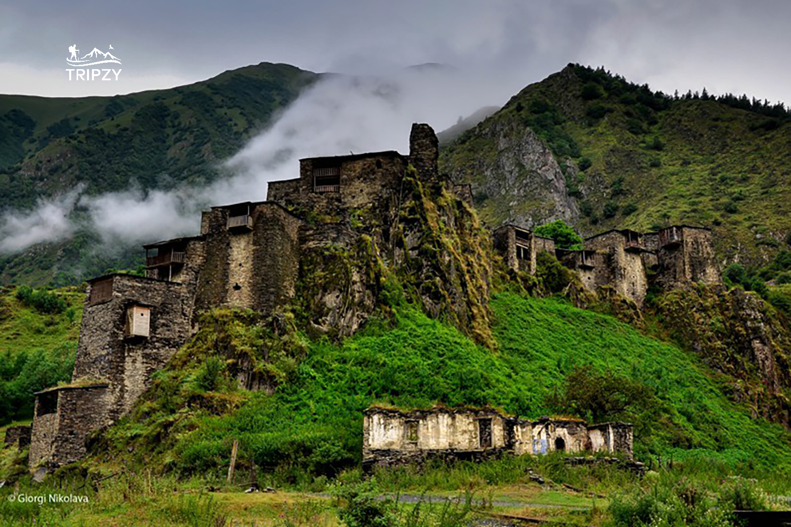 Morning in Shatili